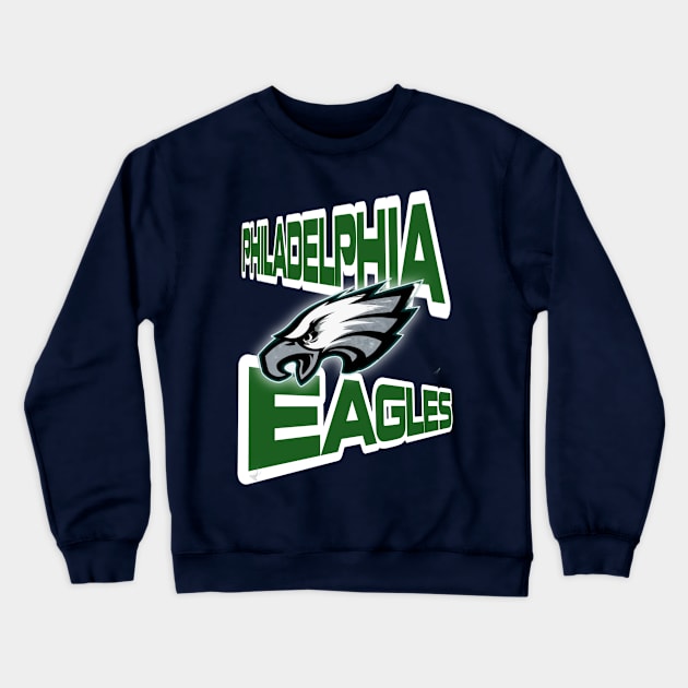 Philadelphia Eagles Crewneck Sweatshirt by TshirtMA